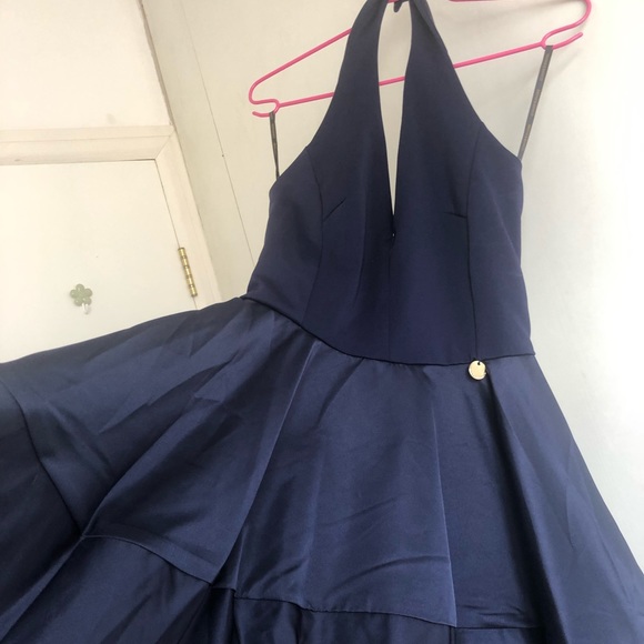 Bronx and Banco Moni Gown in Navy - Picture 7 of 8